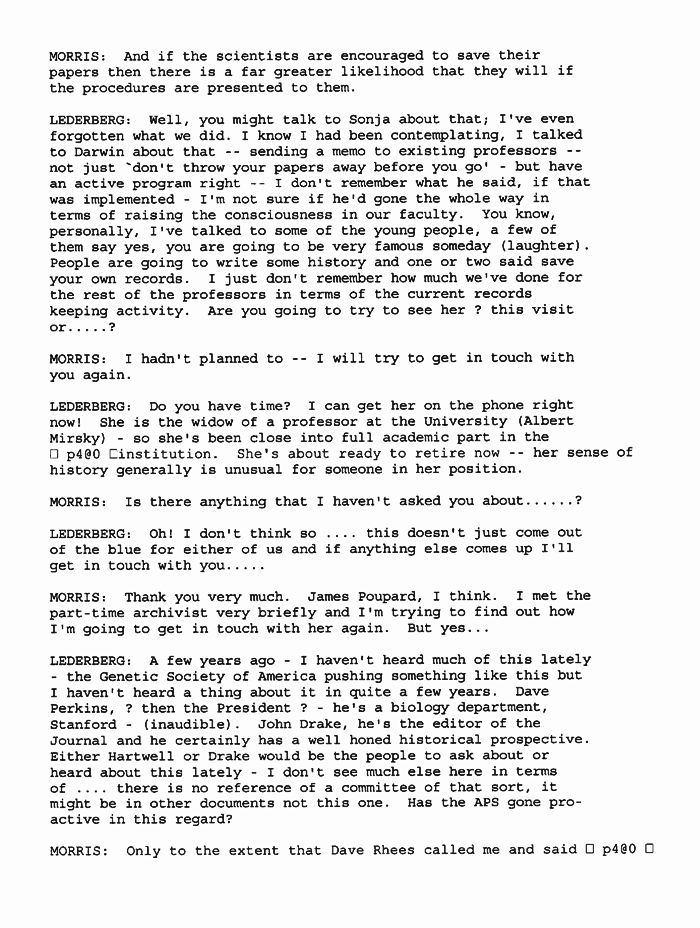 NLM pirated bbbdgm tainted JL 1991 interview (second) p15